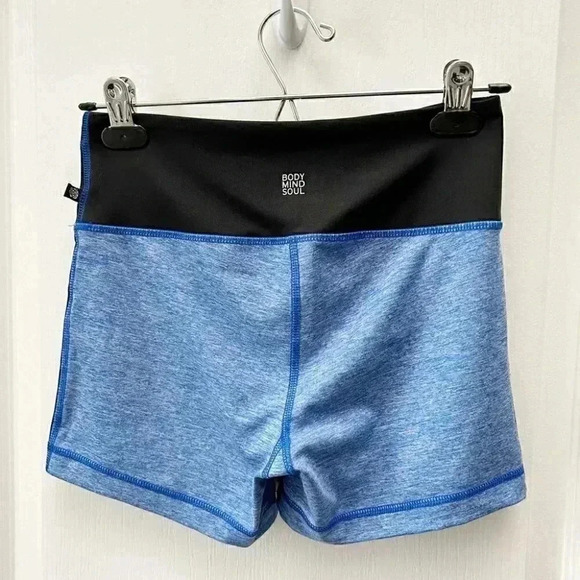 La Vie en Rose Workout Tank Top Shorts 2PC Gym Set Activewear Blue Black XS/S - Picture 7 of 15